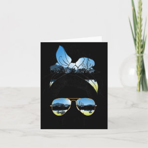 Sunglasses Lake Life Hair Girl Retro Lake Sommer Karte