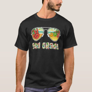 Sunglasses Peace Out 2nd Grade Teachers Graduation T-Shirt