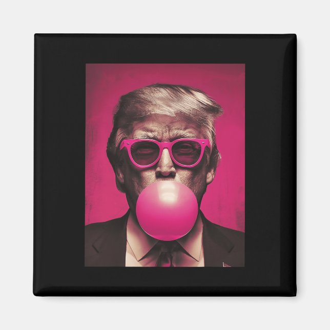Sungles Trump Bubble Gum Magnet (Vorne)