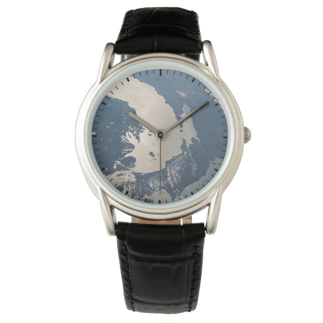 Sunglint Beams Off Lake Michigan Armbanduhr (Vorderseite)