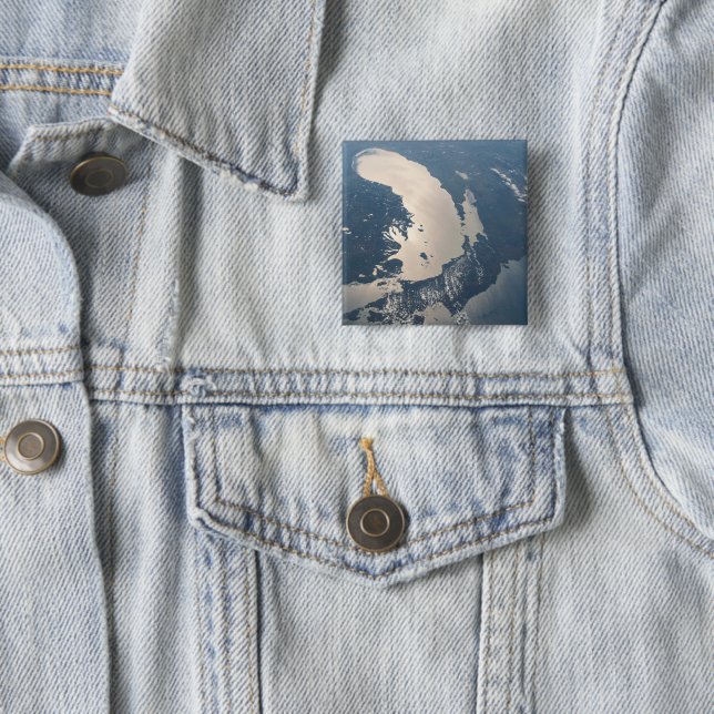 Sunglint Beams Off Lake Michigan Button (Beispiel)