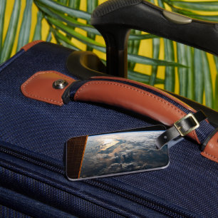 Sunglint blickt vor Celebes Meer in Südostasien Gepäckanhänger