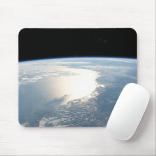 Sunglint spiegelt den Golf von Mexiko wider Mousepad