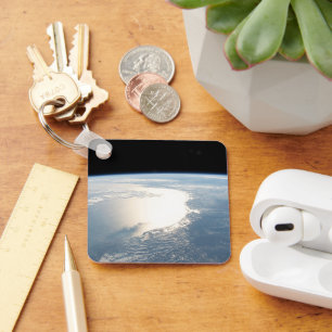 Sunglint spiegelt den Golf von Mexiko wider Schlüsselanhänger