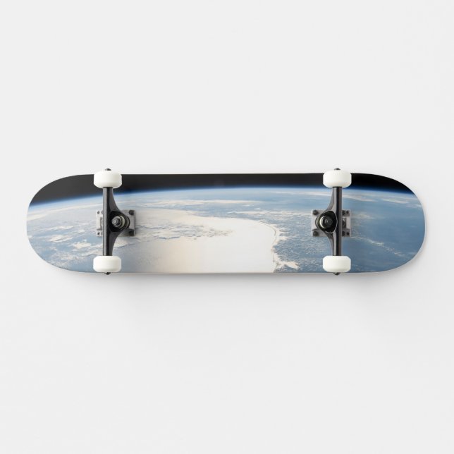Sunglint spiegelt den Golf von Mexiko wider Skateboard (Horizontal)