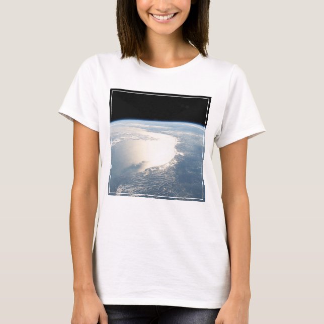 Sunglint spiegelt den Golf von Mexiko wider T-Shirt (Vorderseite)