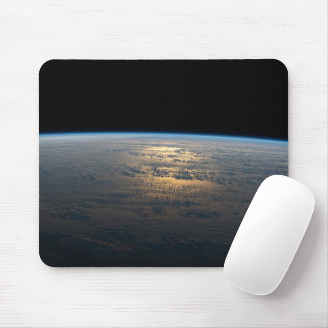 Sunglint strahlt aus einem teilweise bewölkten Süd Mousepad (Mit Mouse)