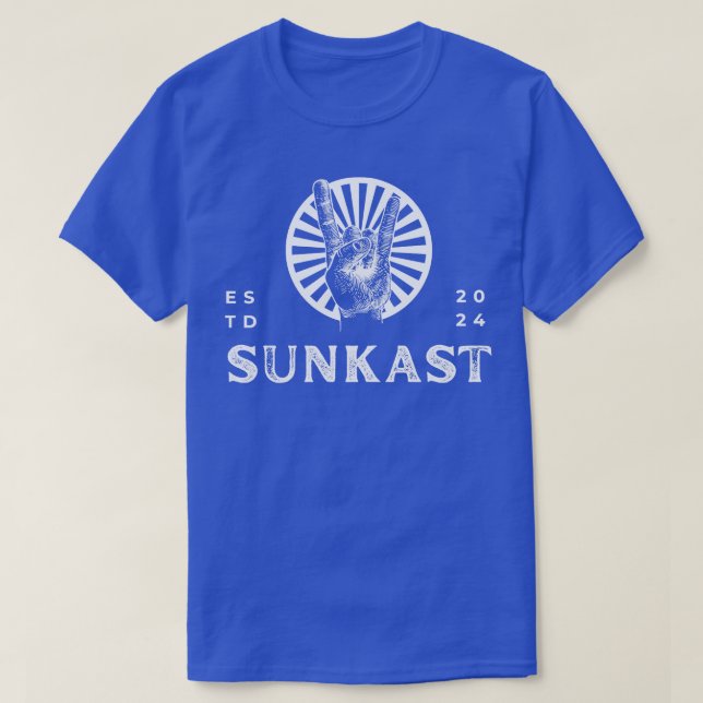 SunKast White T-Shirt (Design vorne)