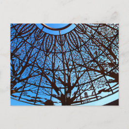Sunken Gardens Dome Postkarte 1