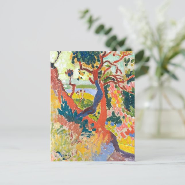 Sunken Path, L'Estaque | Andre Derain | Postkarte (Stehend Vorderseite)