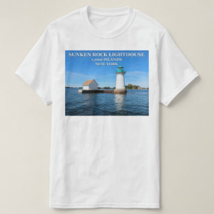 Sunken Rock Leuchtturm, New York T-Shirt