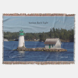 Sunken Rock Light-Wurfdecke Decke
