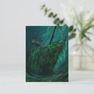 Sunken Ships Embrace Postkarte