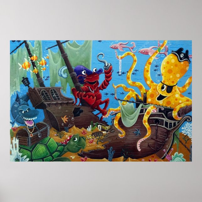 Sunkenschiff Poster (Vorne)