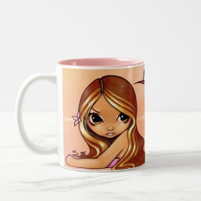 "Sunkissed Meerjungfrau-" Tasse (Links)