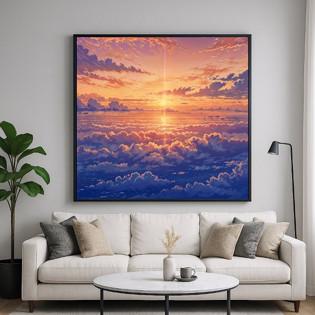 Sunlit Atmosphere - Lebhafter Illustrationsstil Ar Poster (Von Creator hochgeladen)