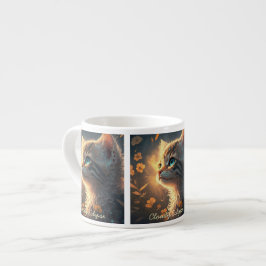 Sunlit Aura Kitten Spezielle Tasse