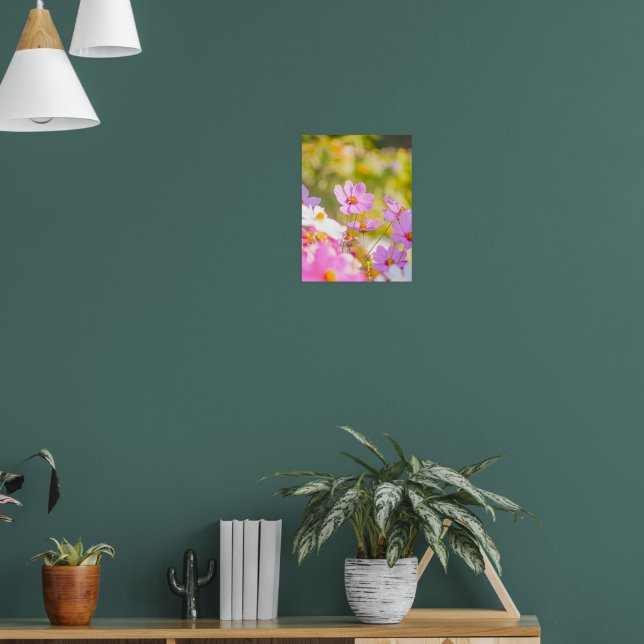 Sunlit Chorus of Pink Poster (Wohnzimmer 1)