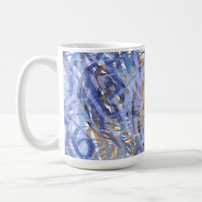 Sunlit Coral Reef Kaffeetasse (Links)