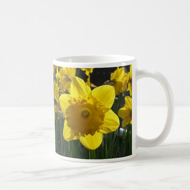 Sunlit Daffodil Tasse (Rechts)