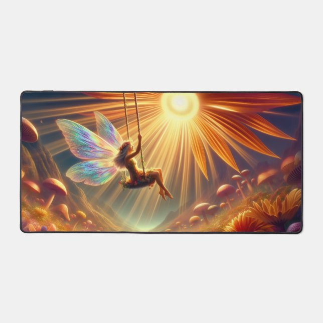 Sunlit Fairy Desk Mat  Schreibtischunterlage (Vorderseite)