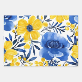 "Sunlit Garden Wrapping Paper" Geschenkpapier Set