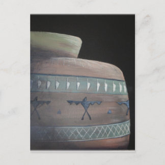 Sunlit Indian Pottery Postkarte