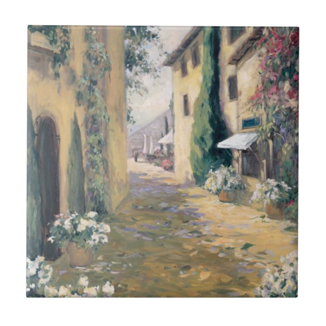 Sunlit Landhaus I Fliese (Vorderseite)