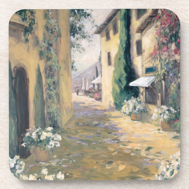 Sunlit Landhaus I Untersetzer (Vorderseite)