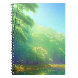 Sunlit Oasis Notizblock