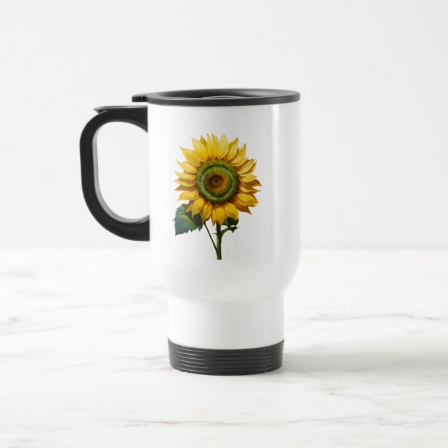 Sunlit Optimism 15 oz Travel Mug Reisebecher (Links)