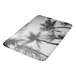 Sunlit Palm Jungle #2 #tropic #wall #art Badematte