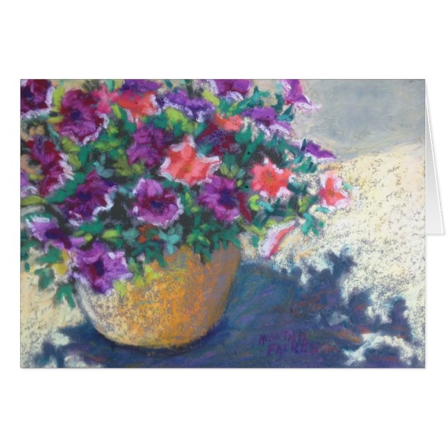 sunlit Petunien (Vorderseite (Horizontal))