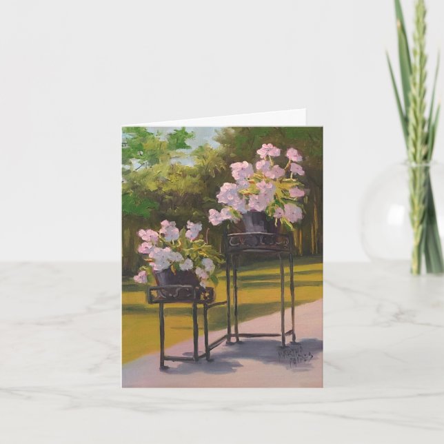 "Sunlit Purples"  Karte (Vorderseite)