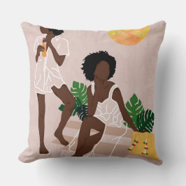 Sunlit Queens Kissen