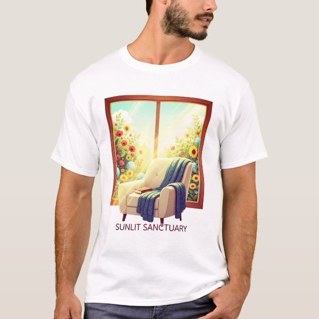 Sunlit Sanctuary Vibranly Sunbeam Comfort T-Shirt (Vorderseite)