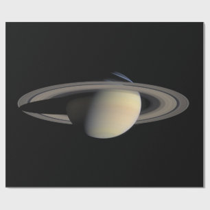 Sunlit Saturn Gas Giant Planet von Cassini Geschenkpapier
