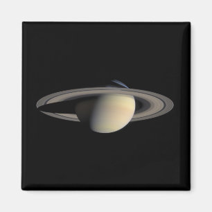 Sunlit Saturn Gas Giant Planet von Cassini Magnet