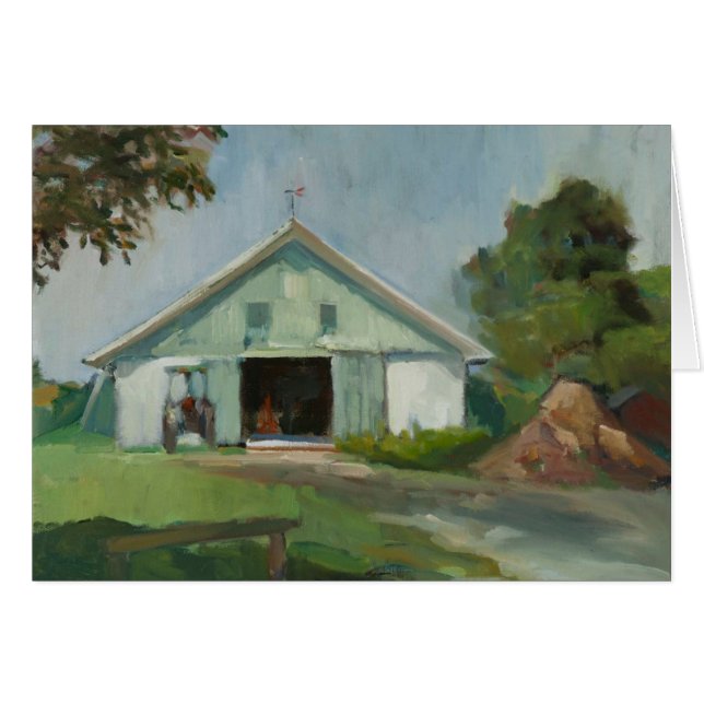 Sunlit Scheune (Vorderseite (Horizontal))