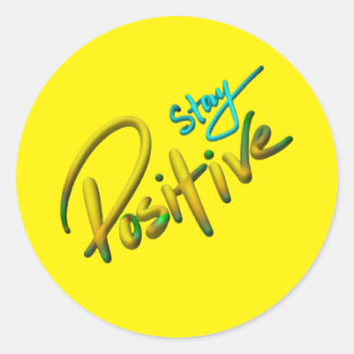 Sunlit Serenity Runder Aufkleber