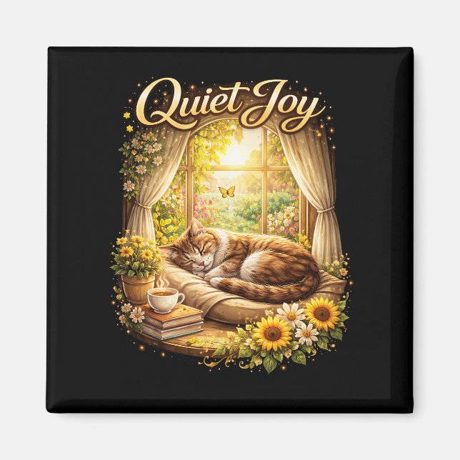 Sunlit Window Dreams Magnet (Vorne)