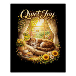 Sunlit Window Dreams Poster
