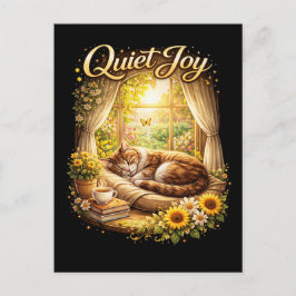 Sunlit Window Dreams Postkarte