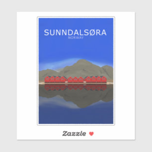 Sunndalsøra Aufkleber