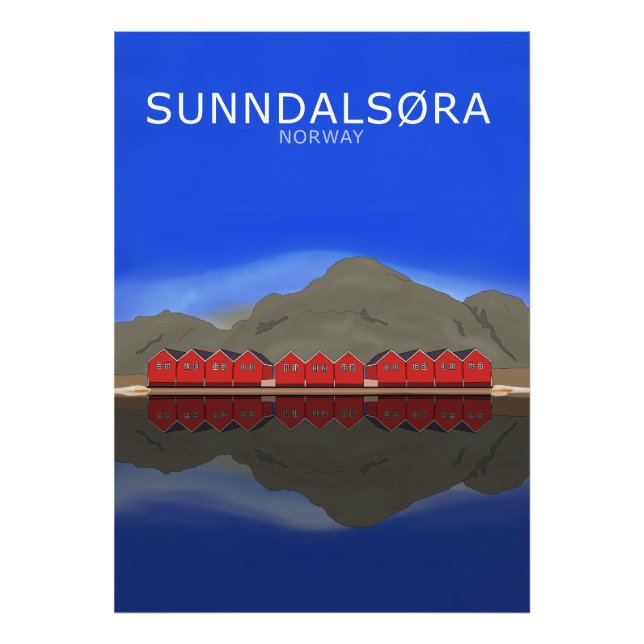 Sunndalsøra Fotodruck (Vorne)