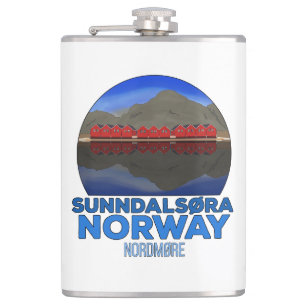 Sunndalsøra Nordmøre Norwegen Flachmann