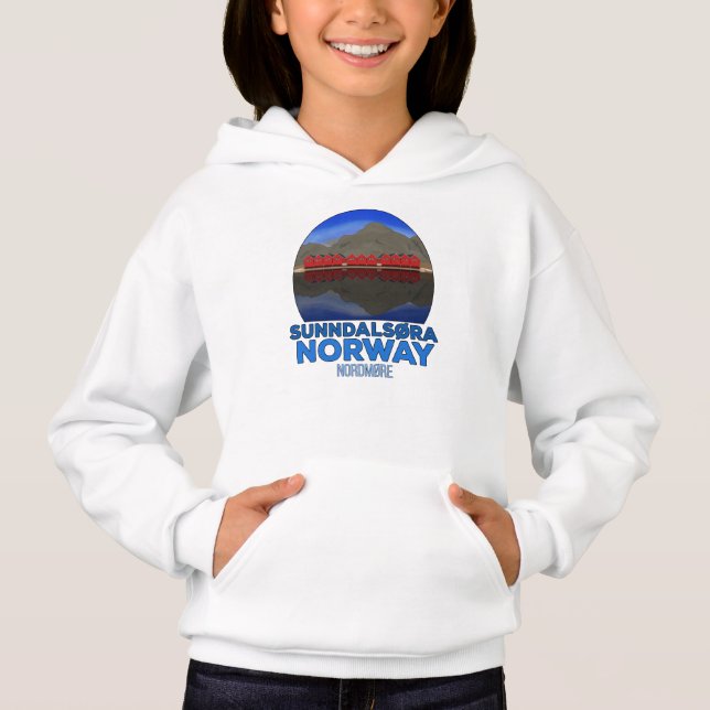 Sunndalsøra Nordmøre Norwegen Hoodie (Vorderseite)