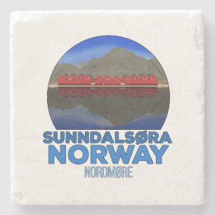 Sunndalsøra Nordmøre Norwegen Steinuntersetzer