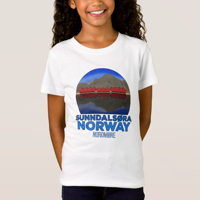 Sunndalsøra Nordmøre Norwegen T-Shirt (Vorderseite)