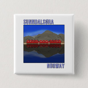 Sunndalsora Norwegen Skandinavien Button